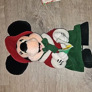Disney Christmas Minnie Mouse Caroler